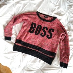 Boss sweater